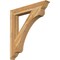 Ekena Millwork Legacy Traditional Rough Sawn Bracket, Western Red Cedar, 6"W x 44"D x 48"H BKT06X44X48LEC01RWR - alternate 1